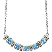 Blue Topaz necklace