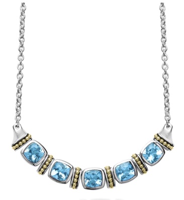 Blue Topaz necklace